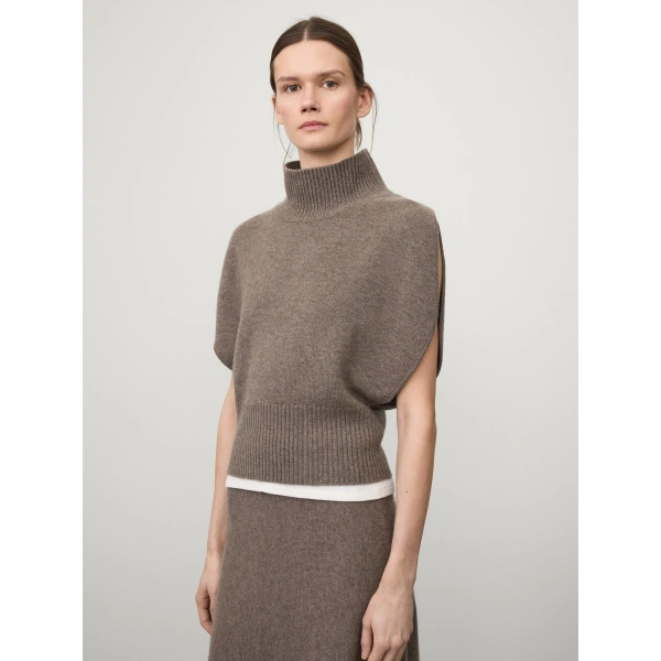 Lisa Yang Zaya Top in Truffle