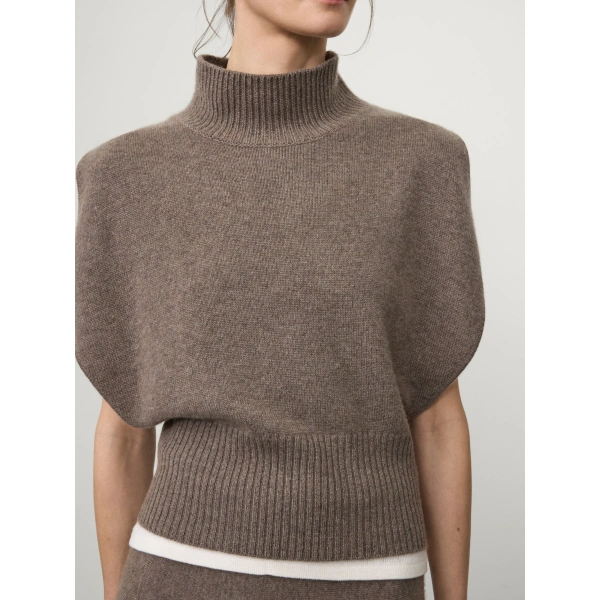 Lisa Yang Zaya Top in Truffle