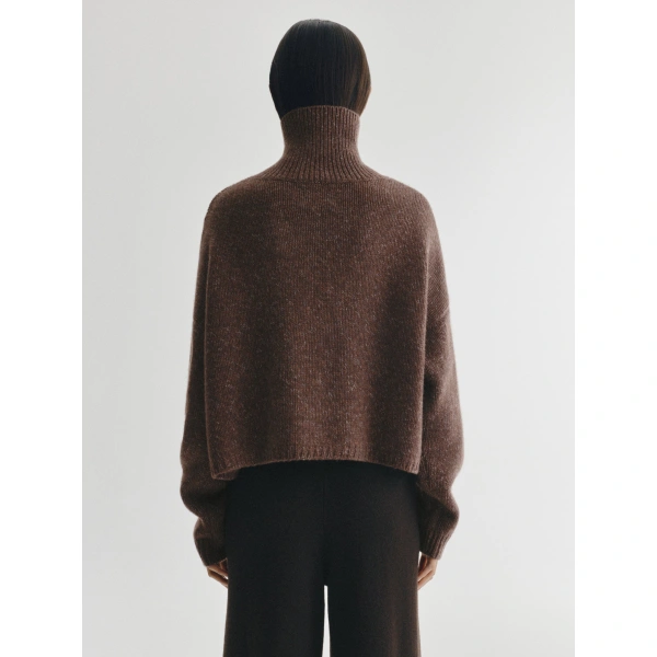 Lisa Yang Zerline Sweater in Dark Cocoa