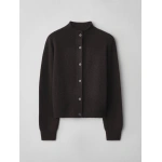Lisa Yang Zirelle Cardigan in Dark Oak | Cardigans | Coveti