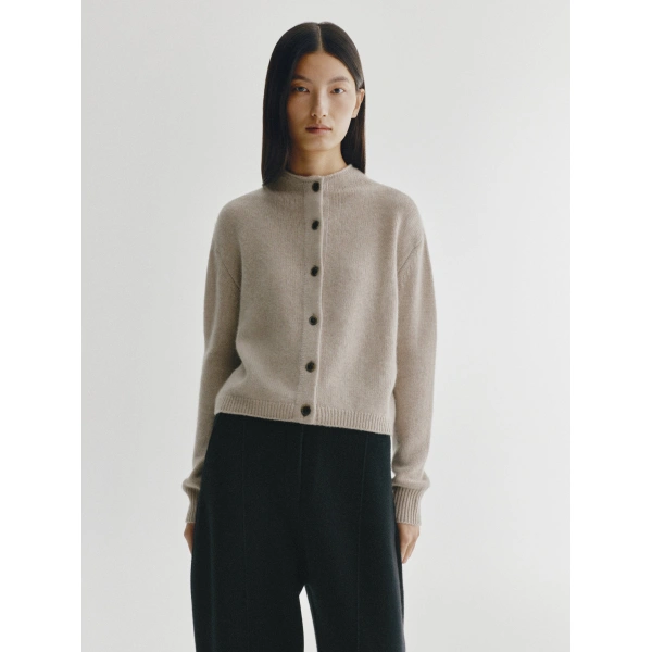 Lisa Yang Zirelle Cardigan in Sand