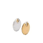 Loewe Blown Inflated Balloon Earrings, Silver and Gold | Jewelry | Coveti