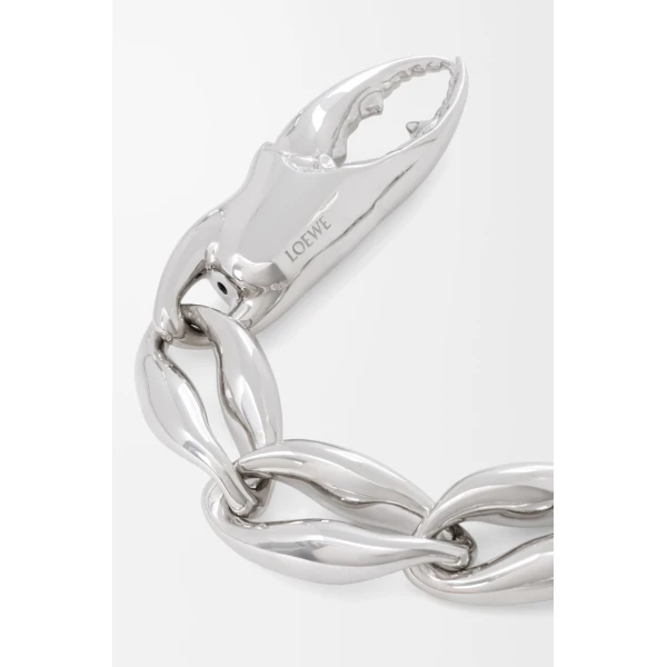 Claw Necklace, Silver - Image 3