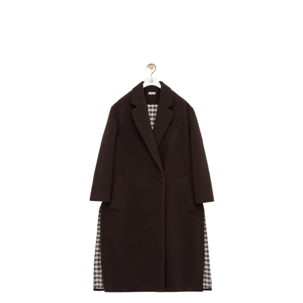 Coat in Cashmere, Brown