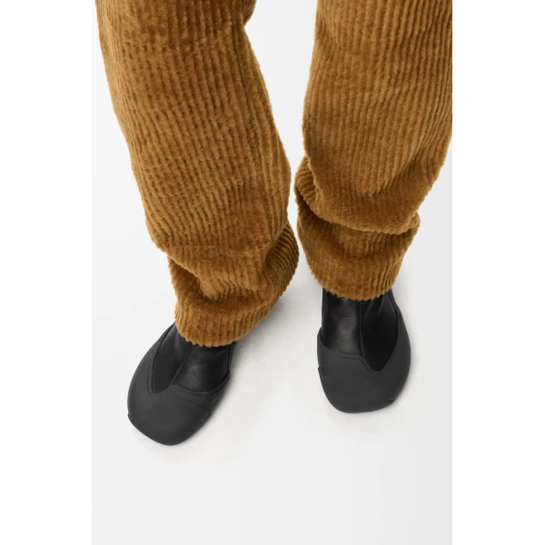 Dive Bootie in Stretch Calfskin, Black - Image 2