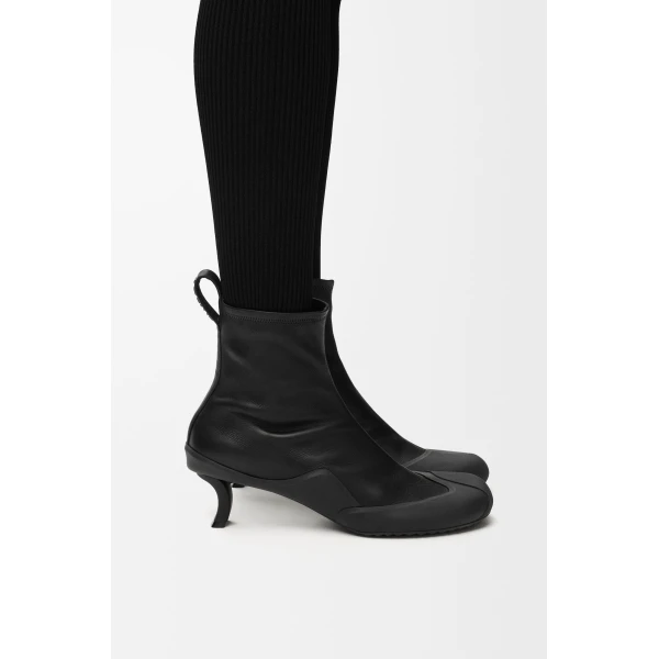 Dive Bootie in Stretch Calfskin, Black - Image 3