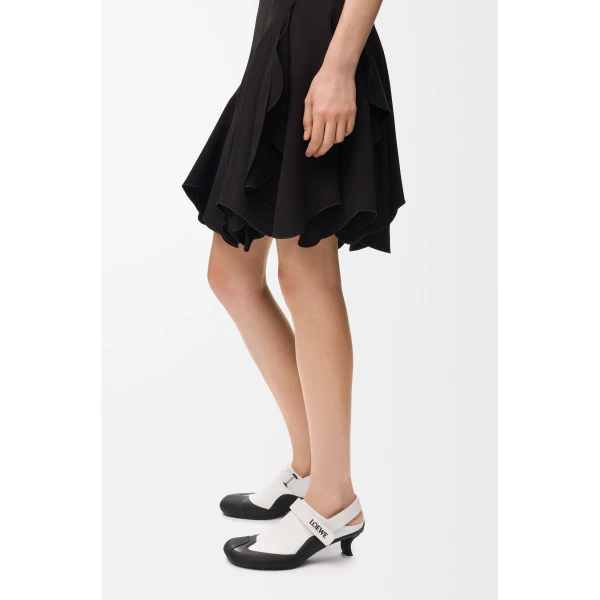 Dress in Viscose Blend, Black - Image 4