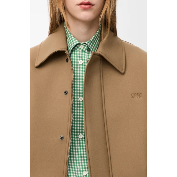 Jacket in Cotton, Beige - Image 5