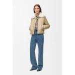 Loewe Jacket in Shearling, Beige | Jackets | Coveti