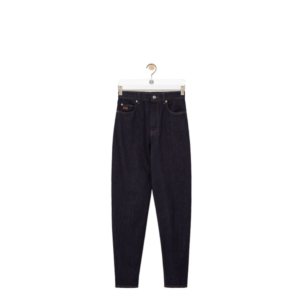 Loewe Jeans in Denim, Dark Blue | Pants | Coveti