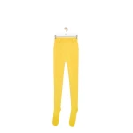 Loewe Leggings in Viscose Blend, Yellow | Pants | Coveti