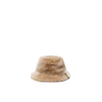 Loewe Lop Hat in Shearling, Brown | Accessories | Coveti