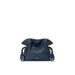 Loewe Mini Flamenco Clutch in Nappa Calfskin and Check Intarsio, Deep Navy and Multicolour | Bags | Coveti