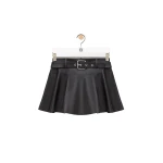 Loewe Mini Skirt in Nappa Lambskin, Black | Skirts | Coveti