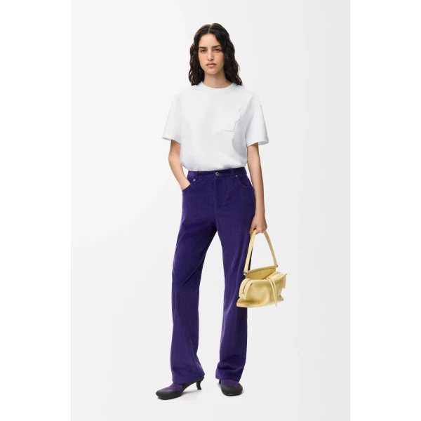 Relaxed Fit T-Shirt in Cotton, White - Image 2