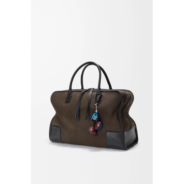 Shell Charm in Calfskin, Blue and Red - Image 6