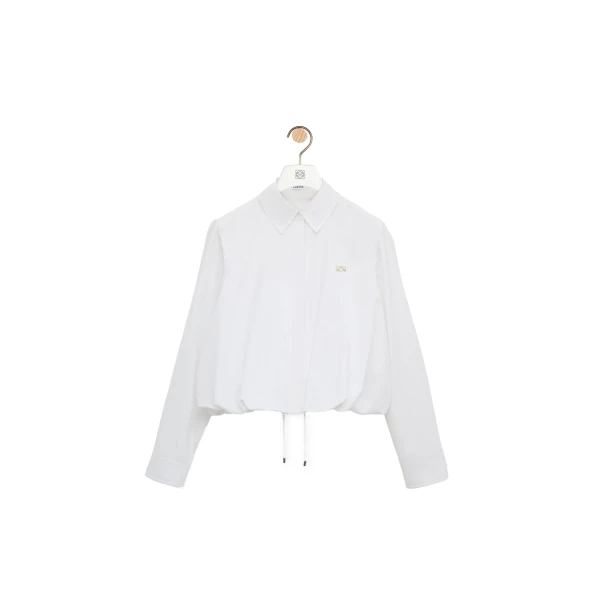 Shirt in Cotton, White