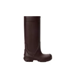 Loewe Storm Boot in Rubber, Dark Chestnut | Shoes | Coveti