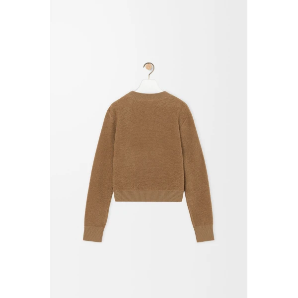 Sweater in Wool, Camel - Image 2