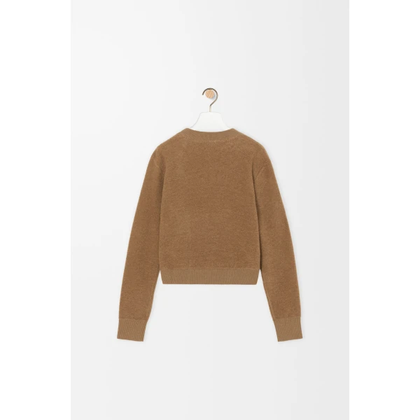 Sweater in Wool, Camel - Image 2