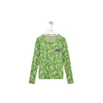 Loewe Top in Cotton, Green | Tops | Coveti