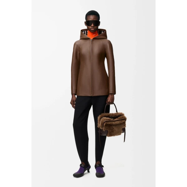 Top in Viscose Blend, Orange - Image 2