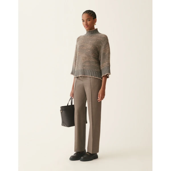 Fabiana Filippi Sequin Sweater in Falcon