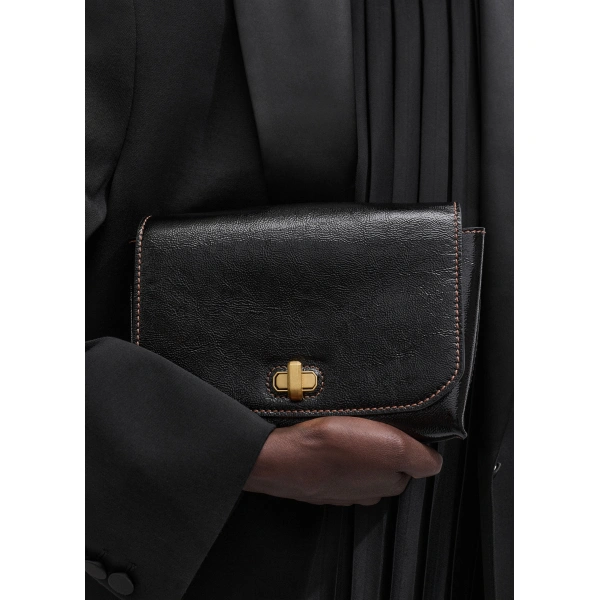 ME+EM 2-in-1 Bag in Black, view 2 | Shoulder & Crossbody Bags | Coveti