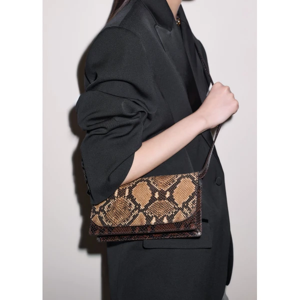 ME+EM 2-in-1 Bag in Tan Multi