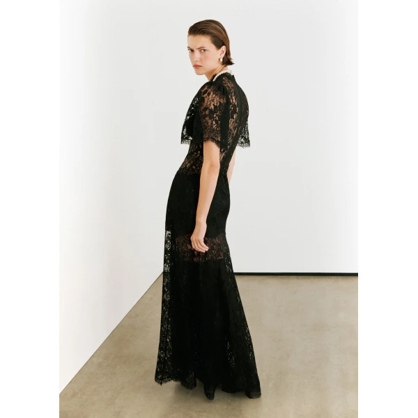 ME+EM 2-in-1 Full-Length Dress in Black