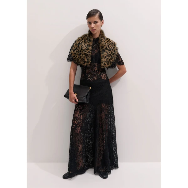 ME+EM 2-in-1 Full-Length Dress in Black