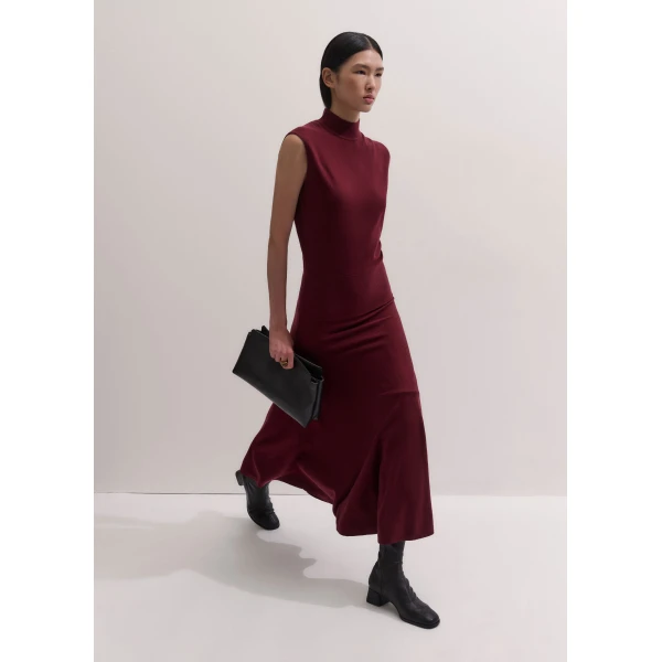 ME+EM 2-in-1 Maxi Dress in Barolo Red