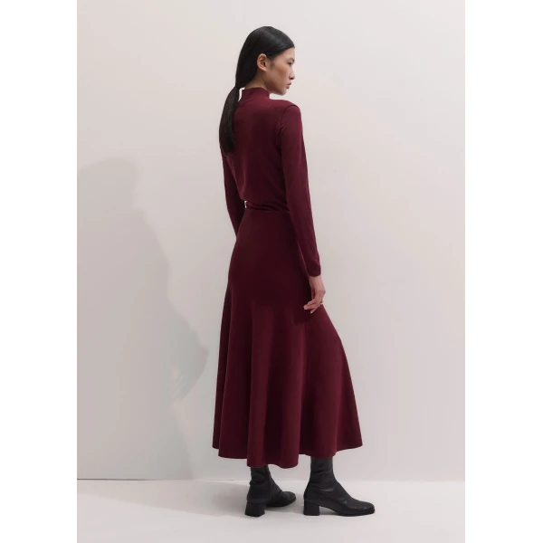 ME+EM 2-in-1 Maxi Dress in Barolo Red