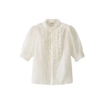 ME+EM 2-in-1 Ruffle Blouse in Cream | Shirts | Coveti