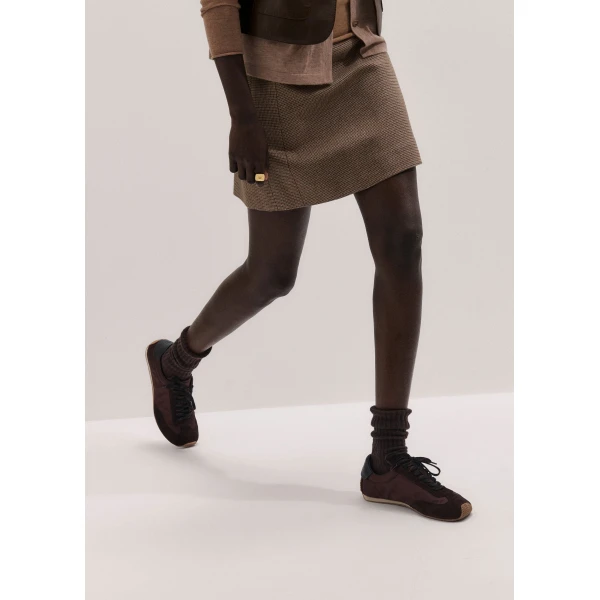 ME+EM Asymmetric Runner in Dark Chocolate