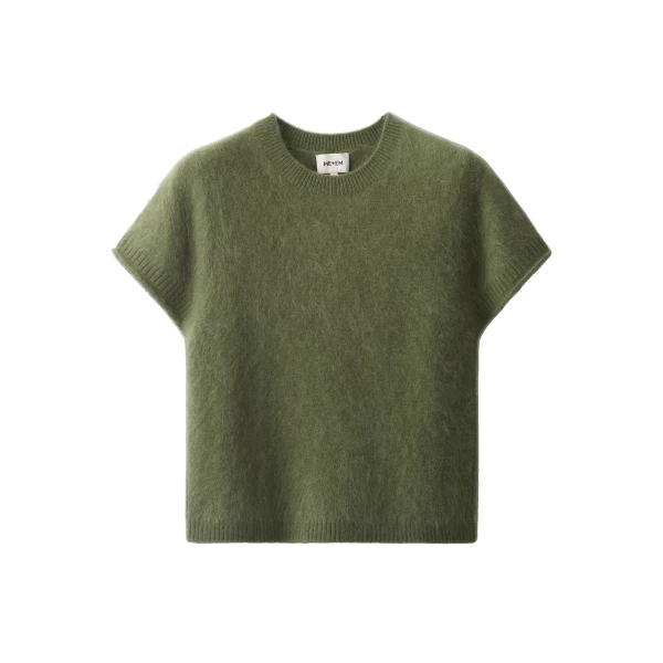 ME+EM Baby Tee in Light Bay Green