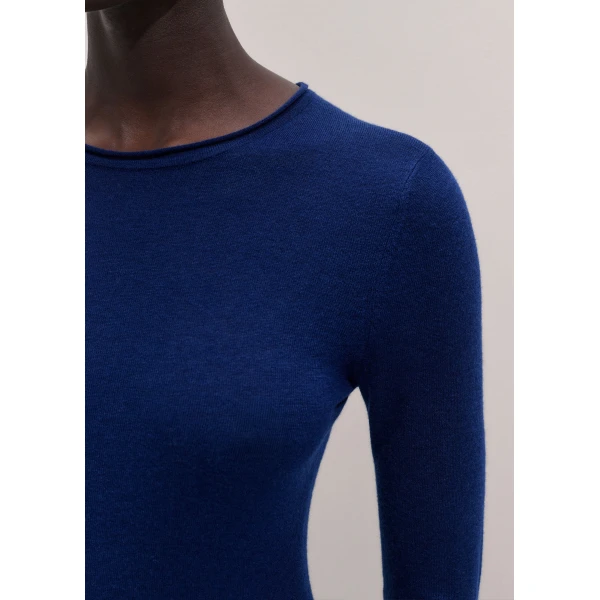 ME+EM Barely There Top in Jewel Blue