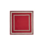 ME+EM Border Scarf in Red Multi