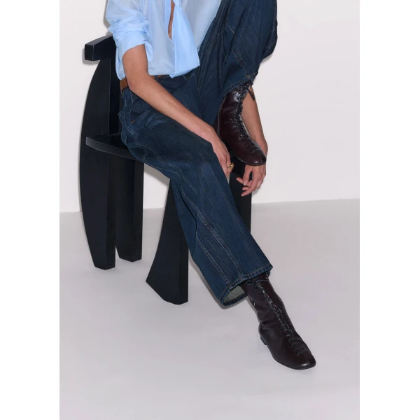 ME+EM Boxer Boot in Black/Brown, view 5 | Boots | Coveti