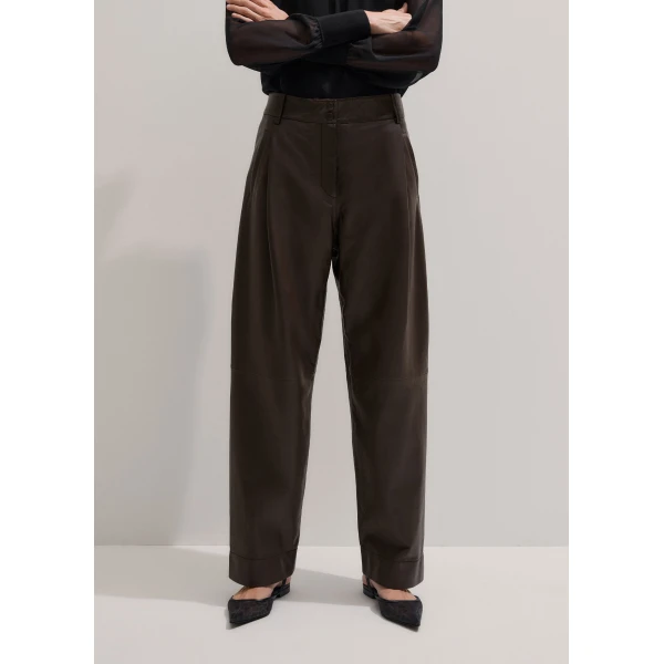 ME+EM Clever Trouser in Chocolate