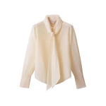 ME+EM Cloud Layering Shirt in Cream