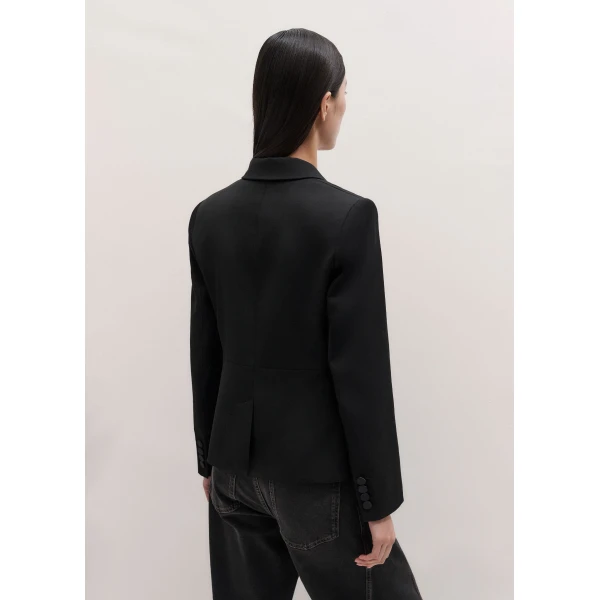 ME+EM Contour Tux Blazer in Black