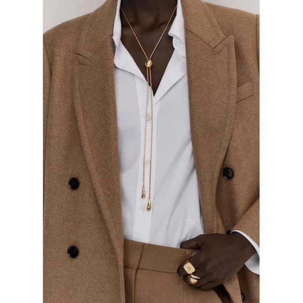 ME+EM Cygnet Ring in Gold Toned