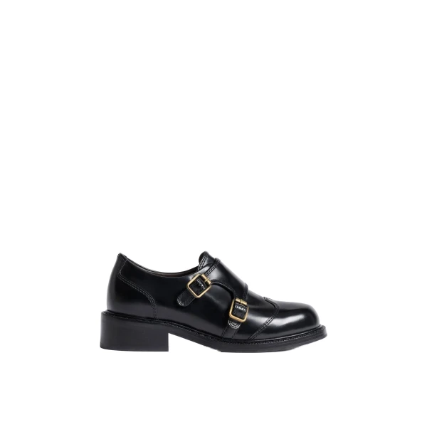 ME+EM Double Buckle Shoe in Black