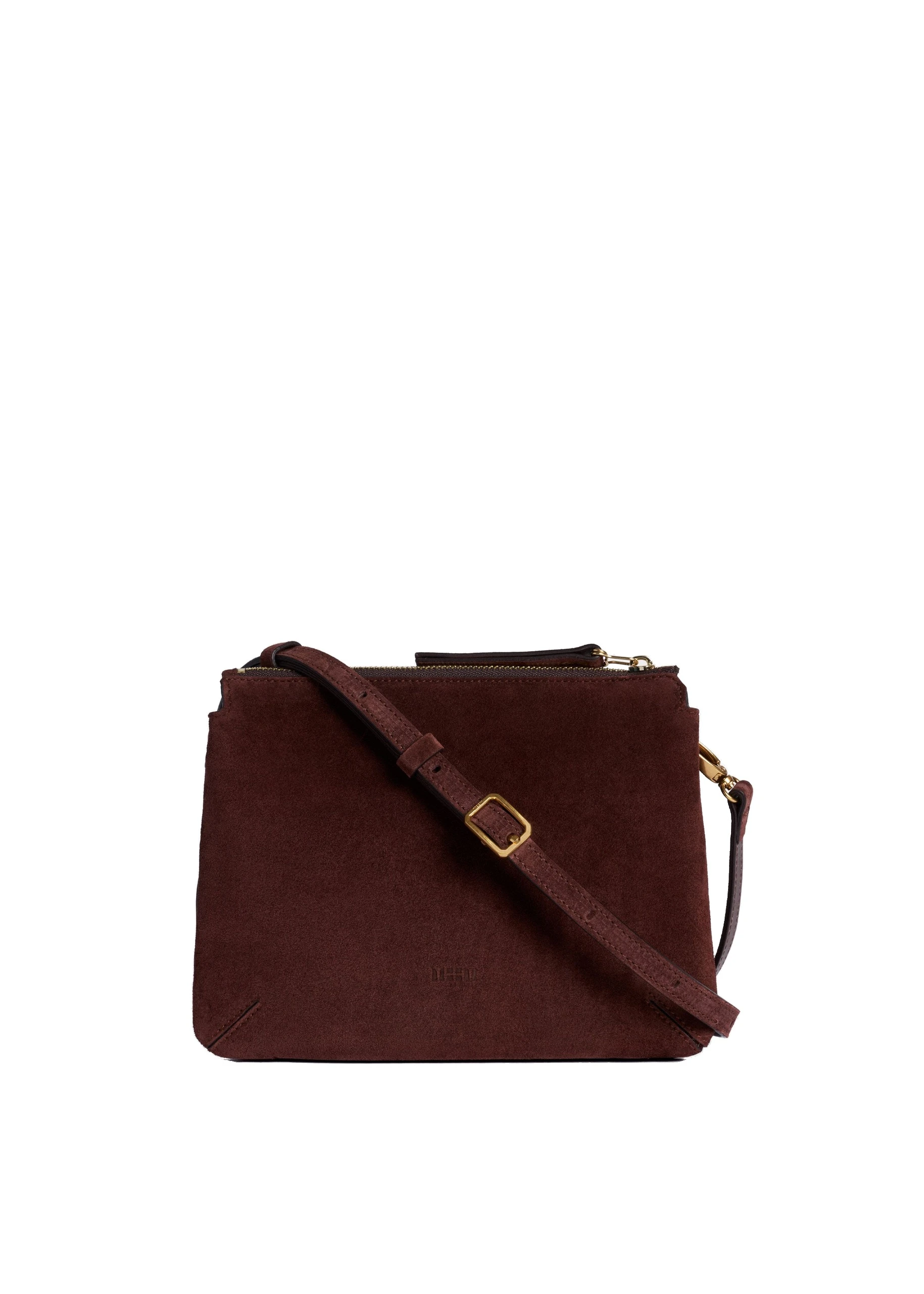 ME+EM Double Pouch Crossbody in Dark Cinnamon | Bags | Coveti ME+EM Double Pouch Crossbody in Dark Cinnamon