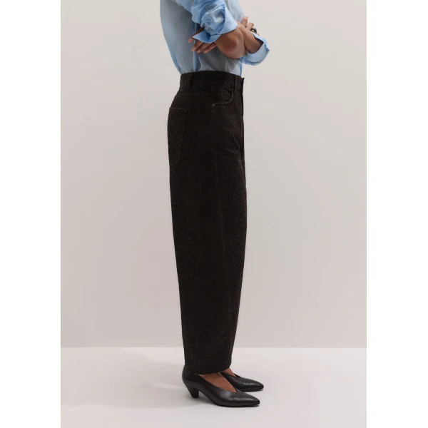 ME+EM Engineered Barrel Jean in Brown Multi