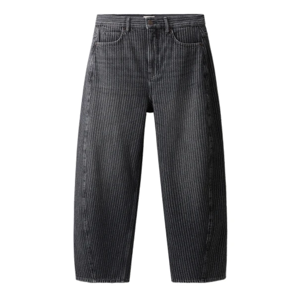 ME+EM Engineered Barrel Jean in Charcoal Wash
