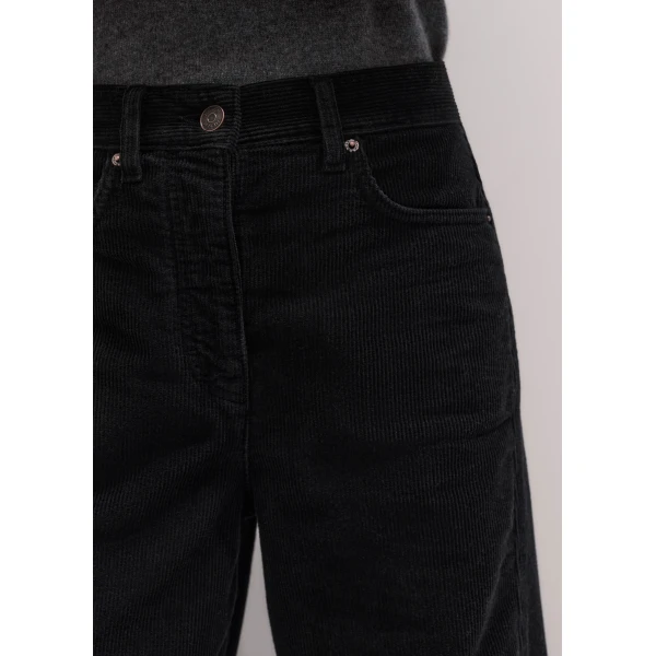 ME+EM Engineered Barrel Trouser in Black Wash