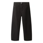 ME+EM Engineered Barrel Trouser in Black Wash