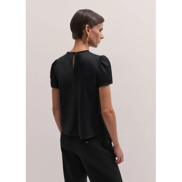 ME+EM Evening Baby Tee in Black